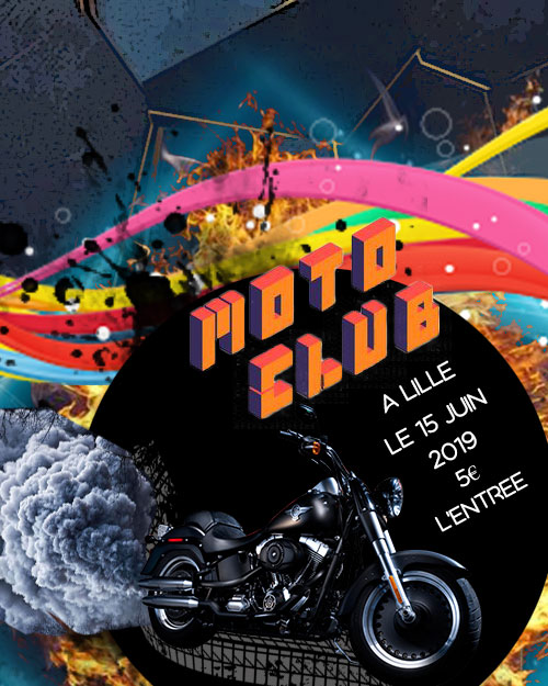 Moto club - fait par Webdesigner lille